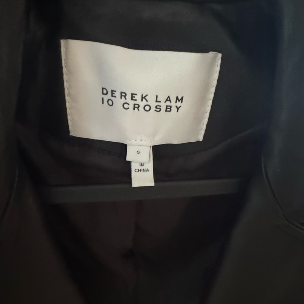 Derek Lam Black Leather Moto Jacket - Picture 9 of 9